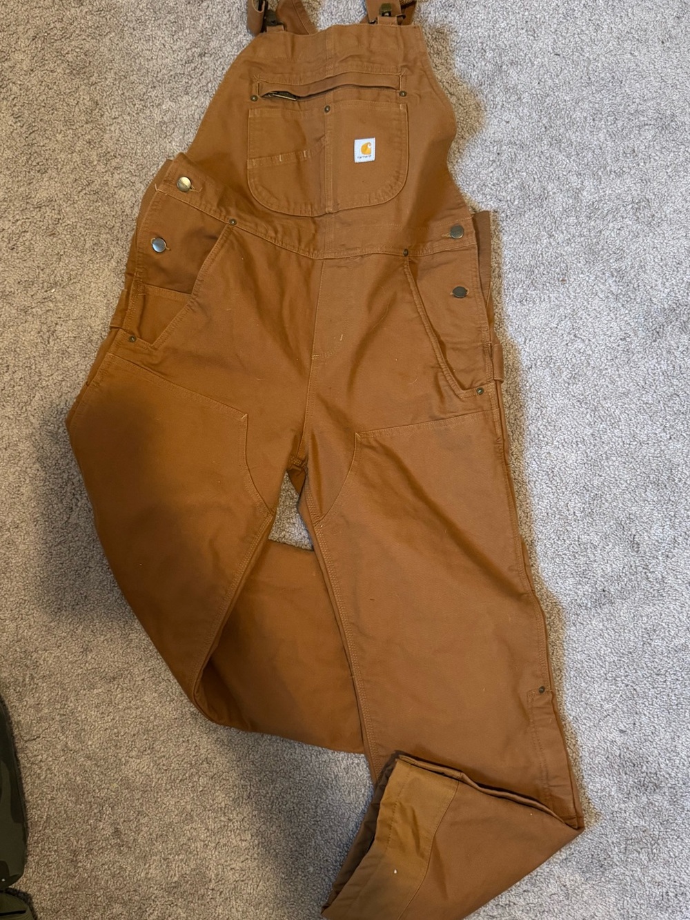 Carhartt Women’s Washed Duck Insulated Bib Overall